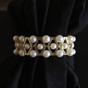 Pearl Laced Bracelet